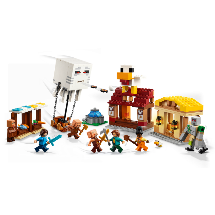 Attacco al villaggio del Ghast-pallone - Lego Minecraft 21273