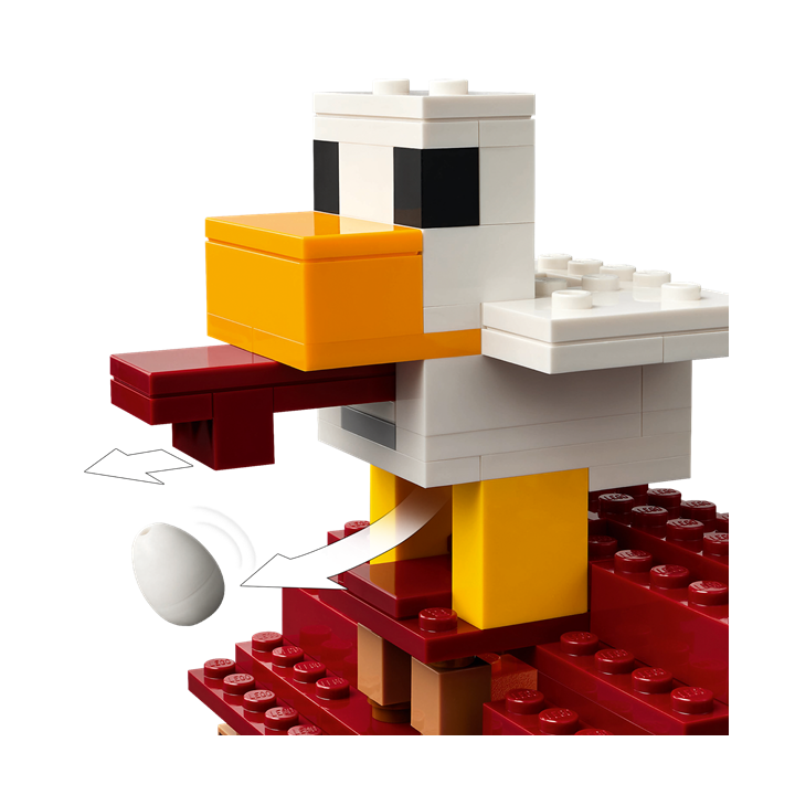 Attacco al villaggio del Ghast-pallone - Lego Minecraft 21273