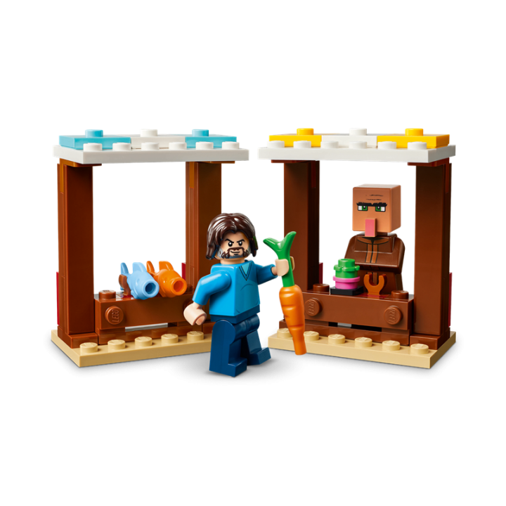 Attacco al villaggio del Ghast-pallone - Lego Minecraft 21273