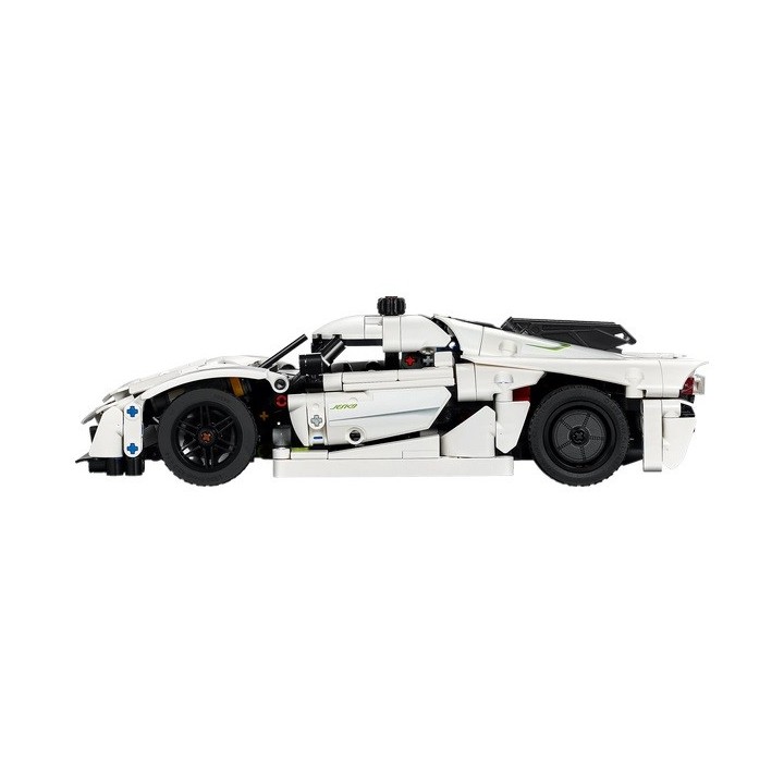 Hypercar Koenigsegg Jesko Absolut bianca - Lego Technic 42184