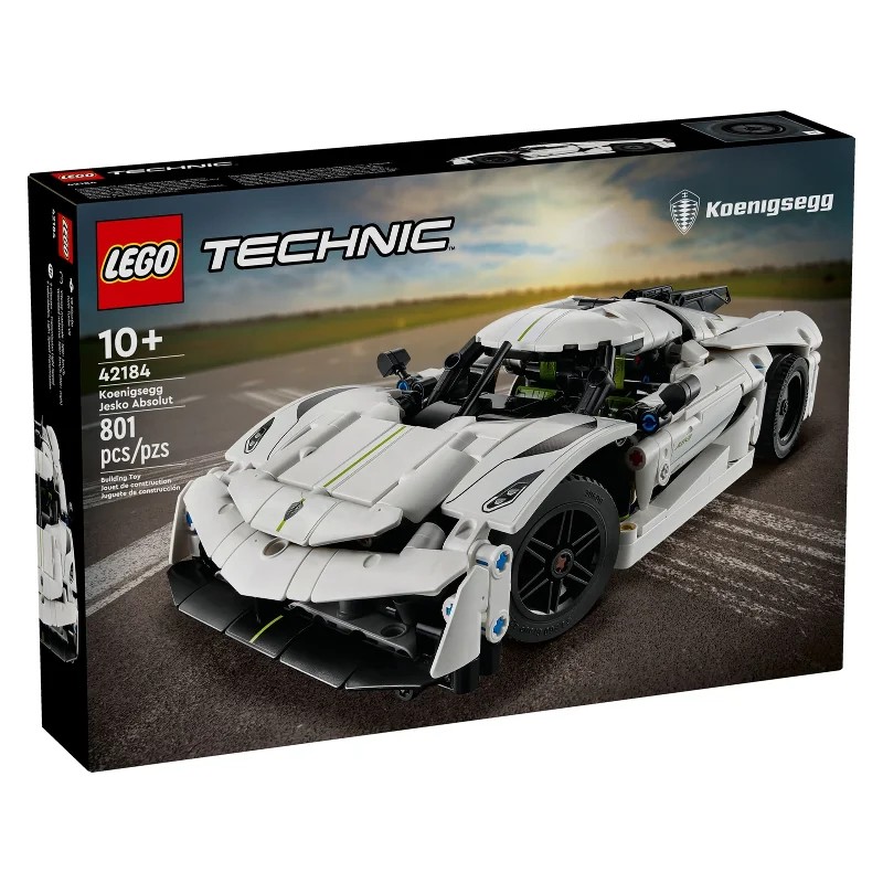 Hypercar Koenigsegg Jesko Absolut bianca - Lego Technic 42184