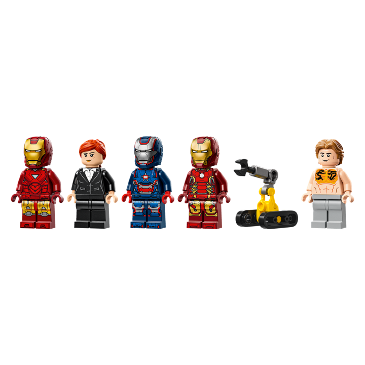Laboratorio di Iron Man: Sala delle Armature - Lego Marvel 76315