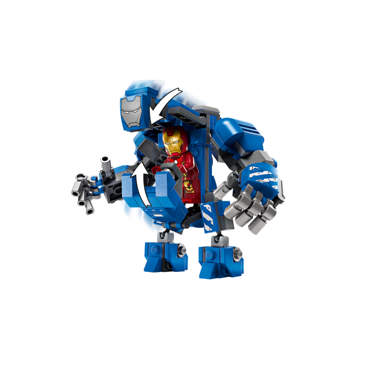 Laboratorio di Iron Man: Sala delle Armature - Lego Marvel 76315