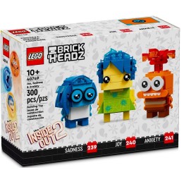 Gioia, Tristezza e Ansia - Lego Disney 40479