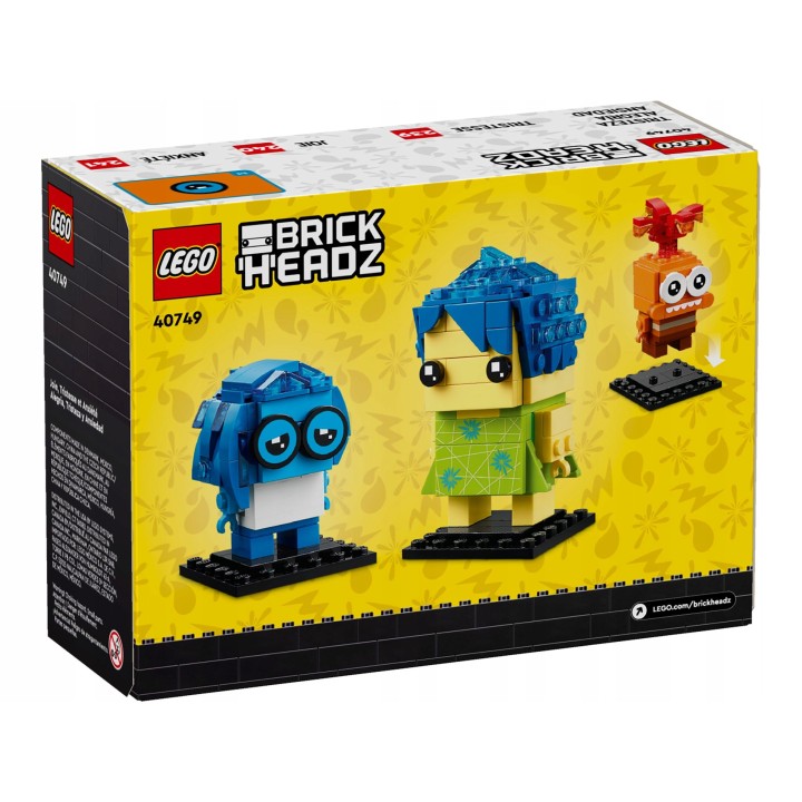 Gioia, Tristezza e Ansia - Lego Disney 40479