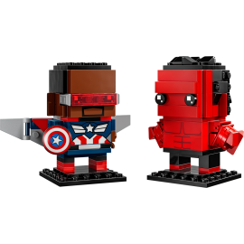 Personaggi di Captain America e Hulk Rosso - Lego Marvel 40668
