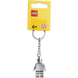 Portachiavi Minifigure grigio argento - Lego 854305