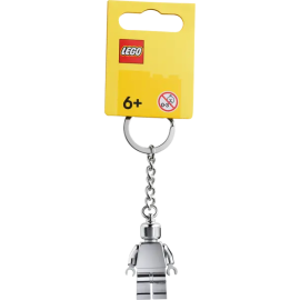 Portachiavi Minifigure grigio argento - Lego 854305