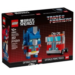 Robot e veicolo Optimus Prime - Lego Brickheadz 40803