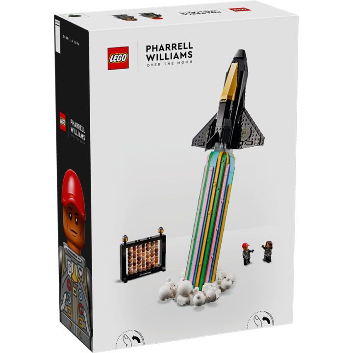 Sulla Luna con Pharrell Williams - Lego Icons 10391