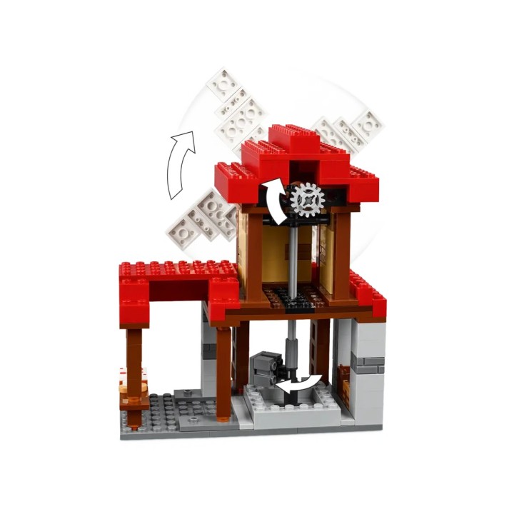 La fattoria del mulino a vento - Lego Minecraft 21262