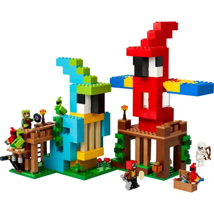 Le case pappagallo - Lego Minecraft 21282