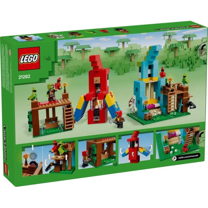 Le case pappagallo - Lego Minecraft 21282