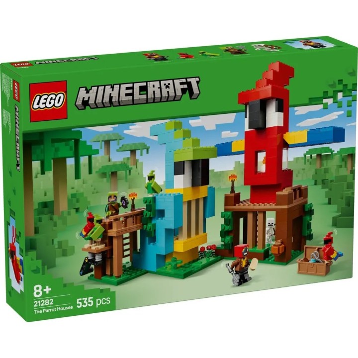 Le case pappagallo - Lego Minecraft 21282