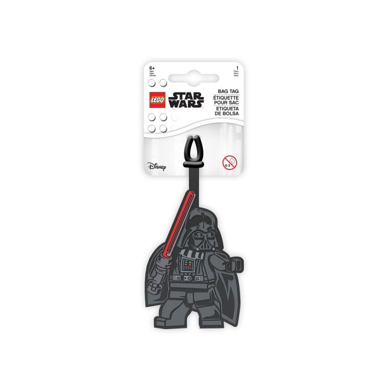 Etichetta per bagagli omino Darth Vader - Lego Star Wars 52263
