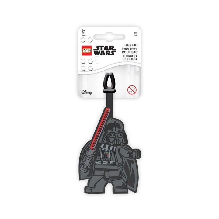 Etichetta per bagagli omino Darth Vader - Lego Star Wars 52263