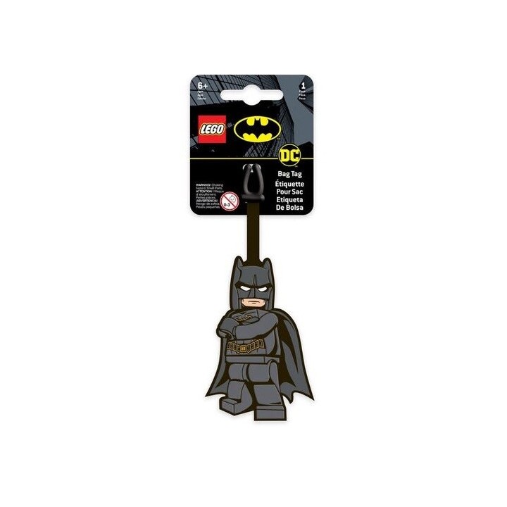 Etichetta per bagagli omino Batman - Lego DC 52504