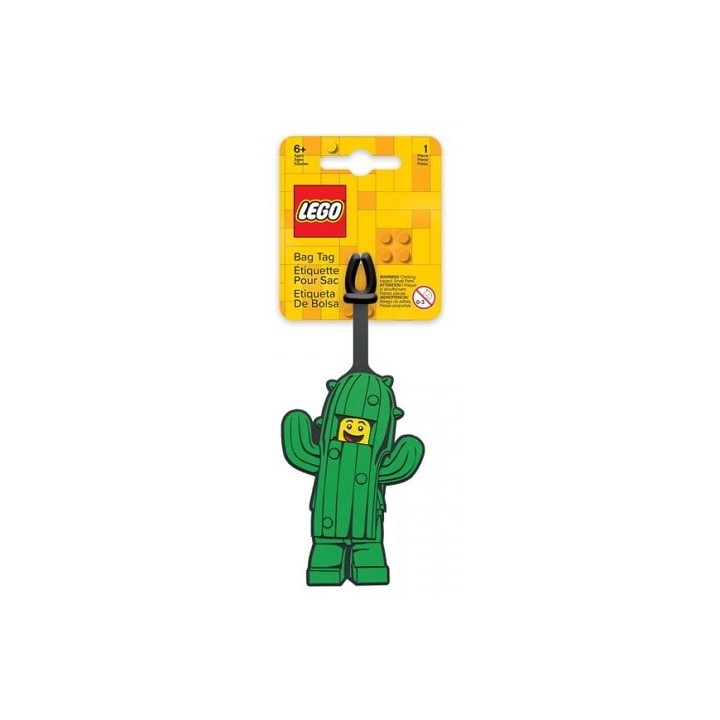 Etichetta per bagaglio omino Cactus - Lego 52851