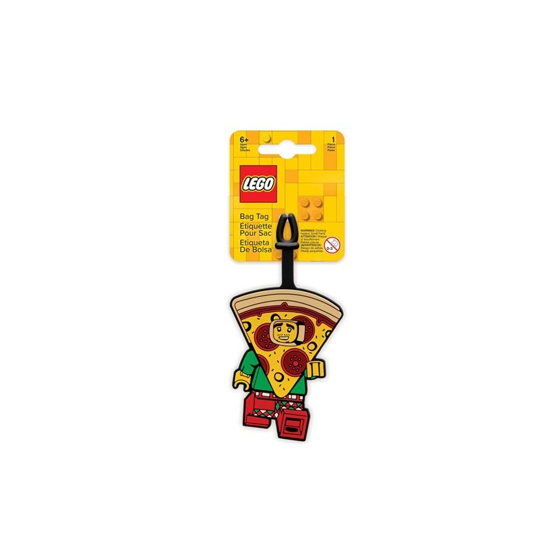 Etichetta per bagaglio omino Pizza - Lego 52935