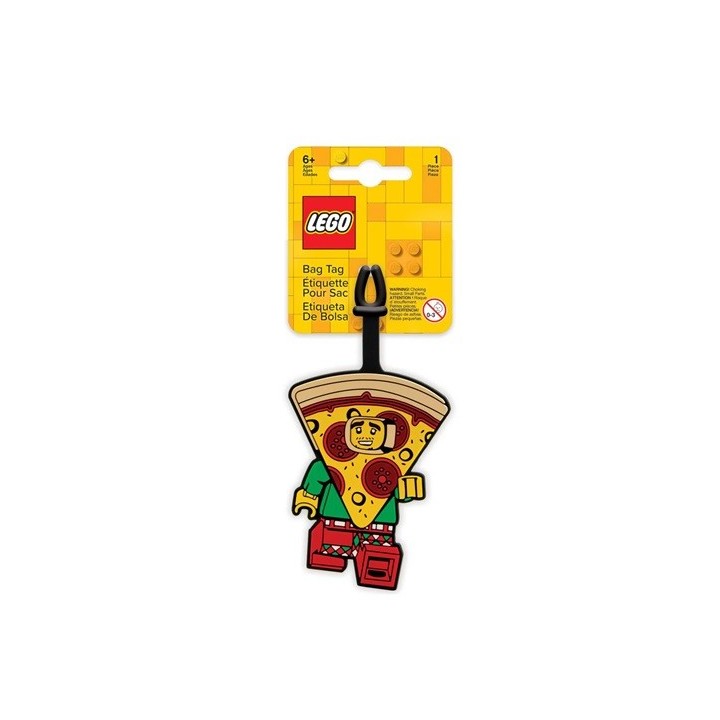 Etichetta per bagaglio omino Pizza - Lego 52935