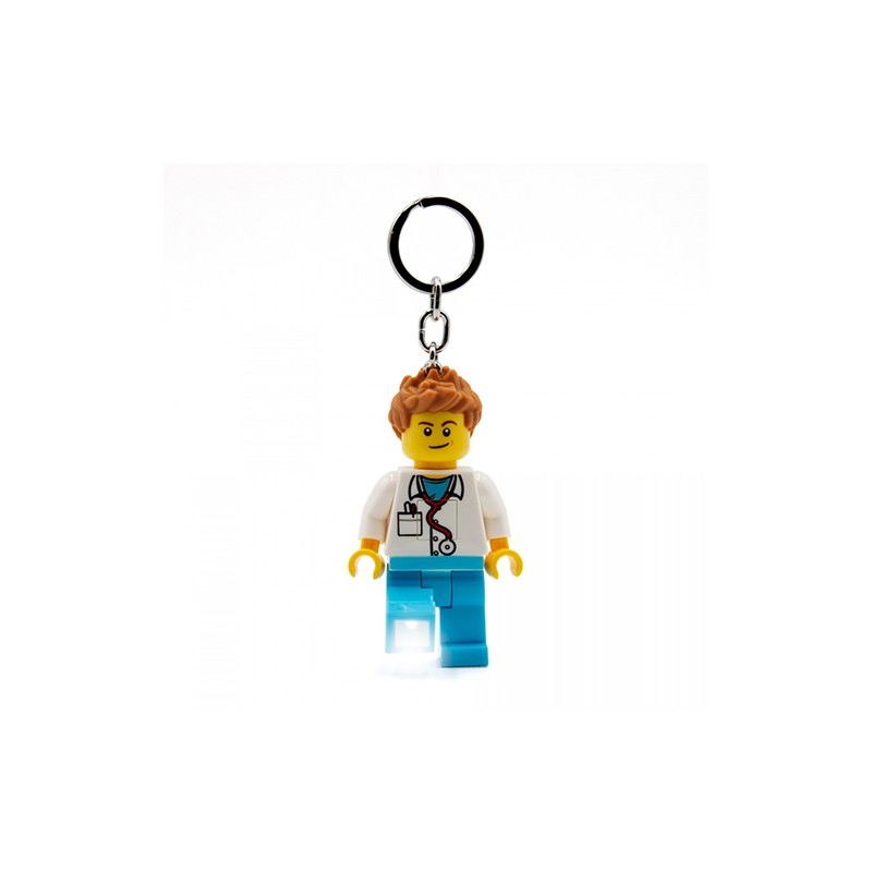 Portachiavi Dottore con Torcia- Lego LGL-KE184H