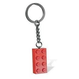 Portachiavi Mattoncino Rosso con torcia - Lego LGL-KE234HR