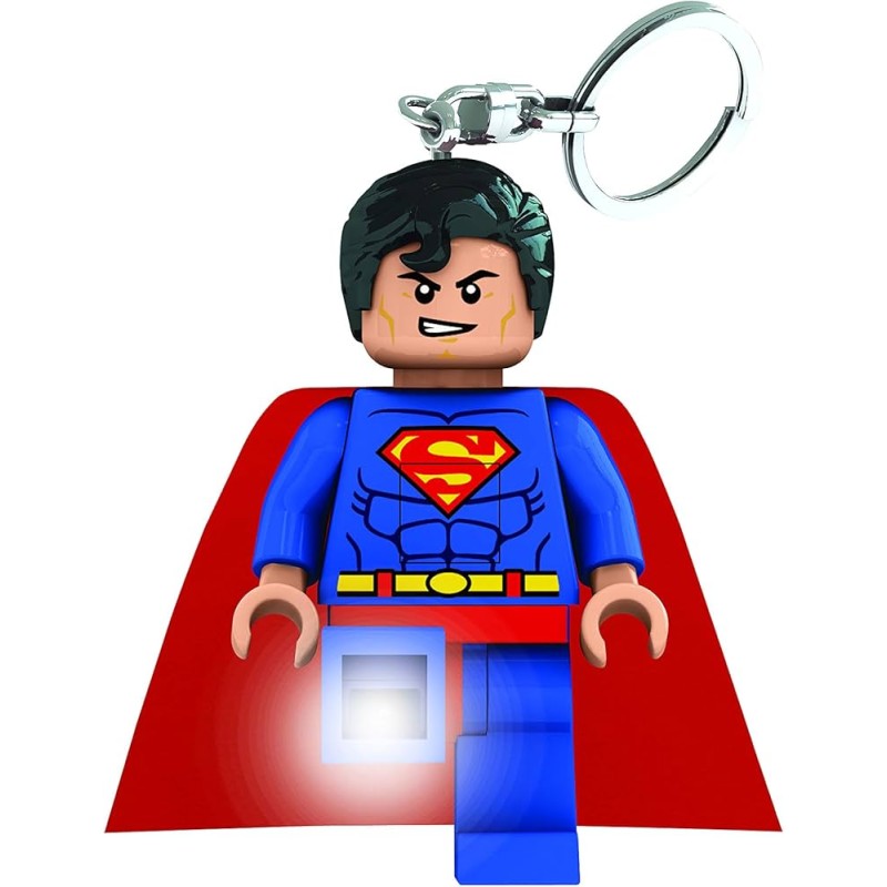 Portachiavi Superman con torcia - Lego DC Comics LGL-KE39H