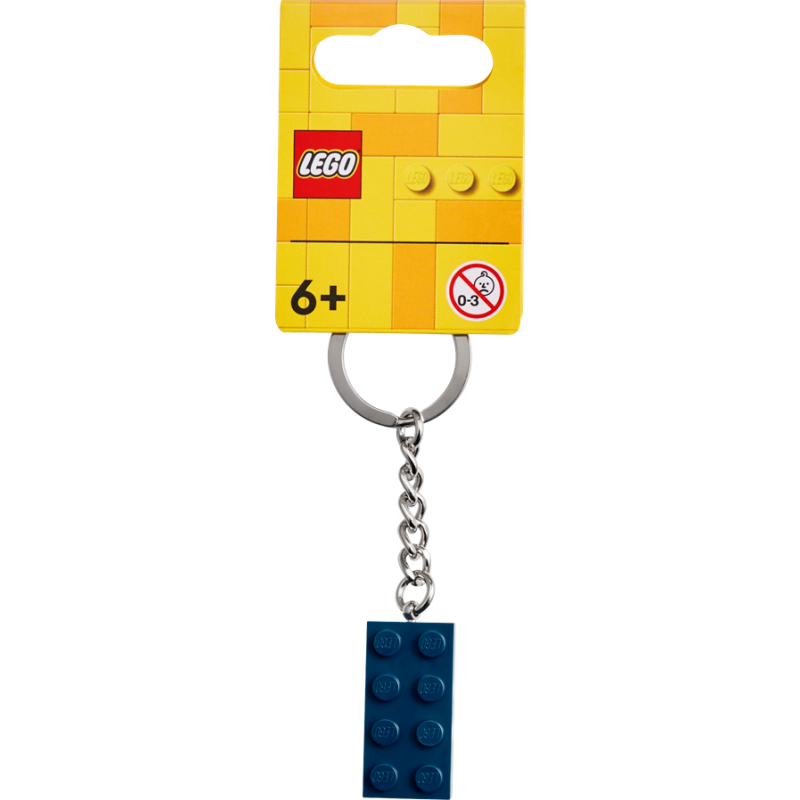 Portachiavi Blu terra 2x4 - Lego 854237