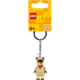 Portachiavi del bulldog francese - Lego minifigures 854158