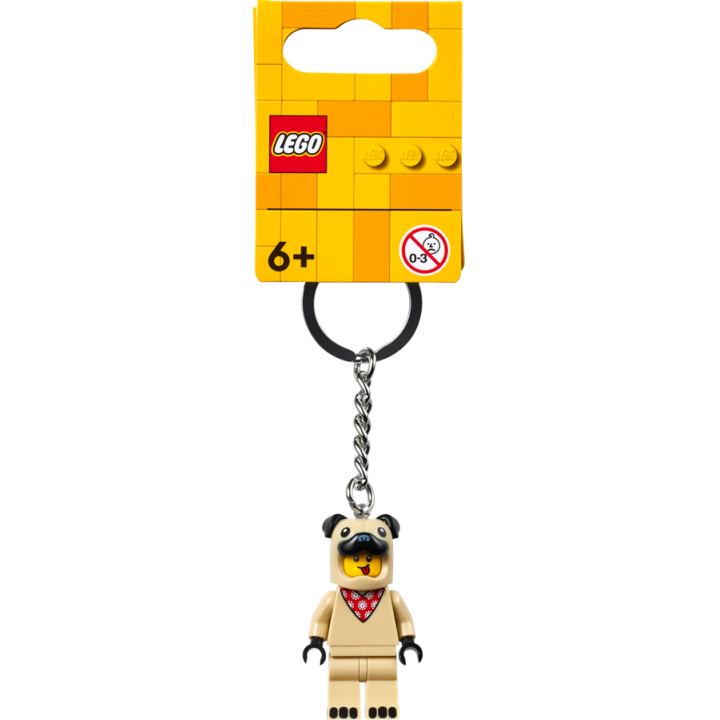 Portachiavi del bulldog francese - Lego minifigures 854158