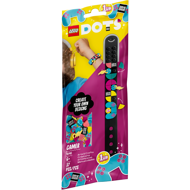Gamer - Braccialetto con Ciondoli - Lego Dots 41943