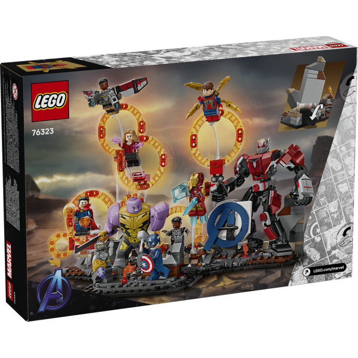 Avengers: Endgame La battaglia finale - Lego Marvel 76323