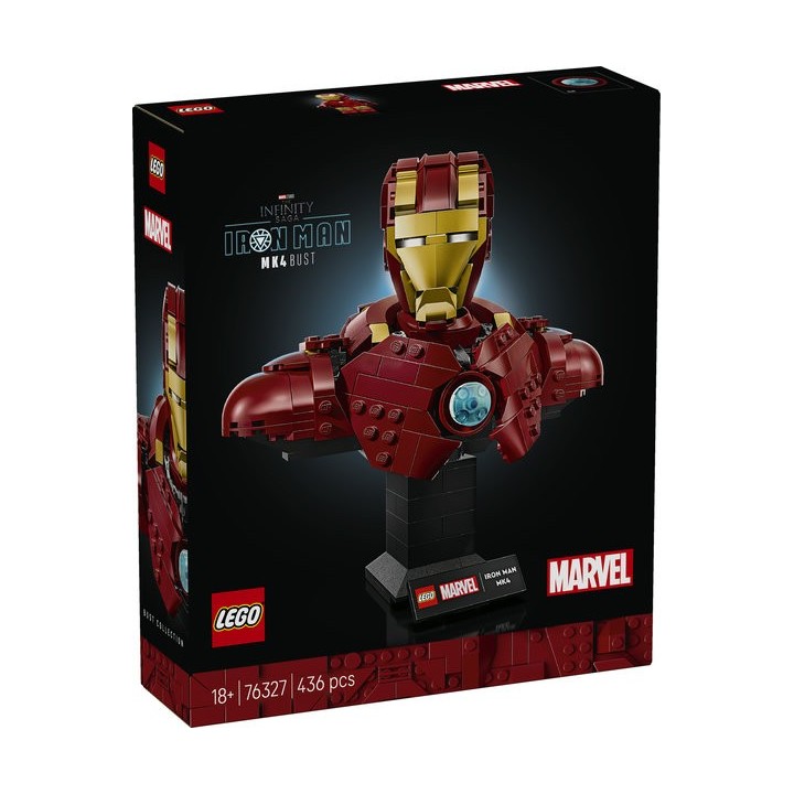 Busto di Iron Man MK4 - Lego Marvel 76327