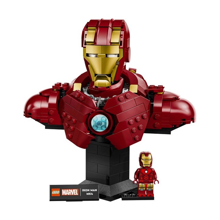 Busto di Iron Man MK4 - Lego Marvel 76327