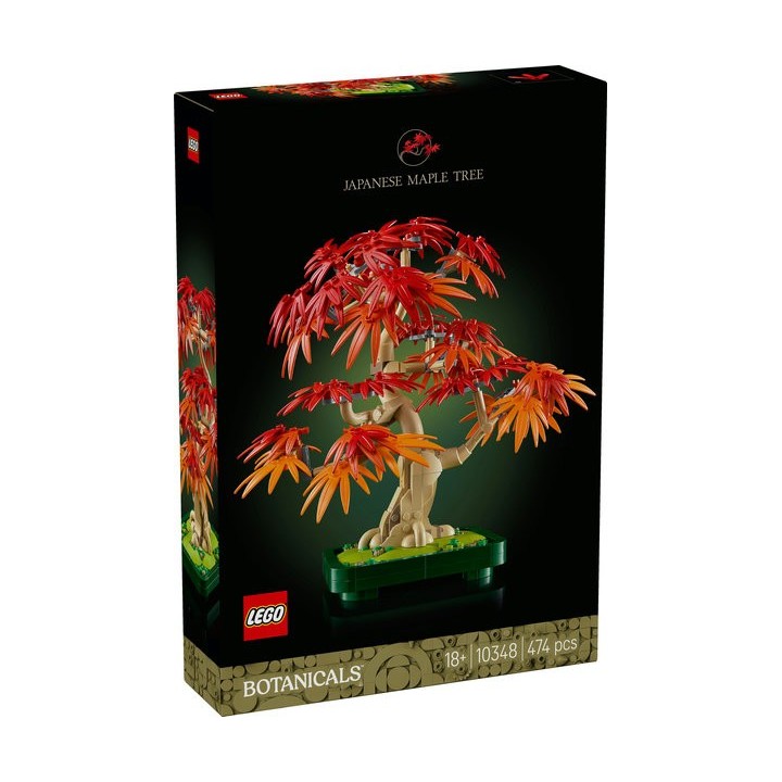 Bonsai di acero rosso giapponese - Lego Botanicals 10348