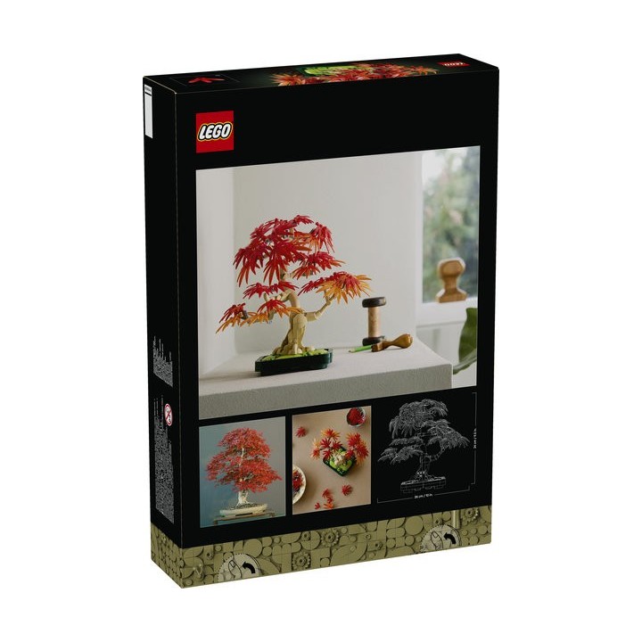 Bonsai di acero rosso giapponese - Lego Botanicals 10348