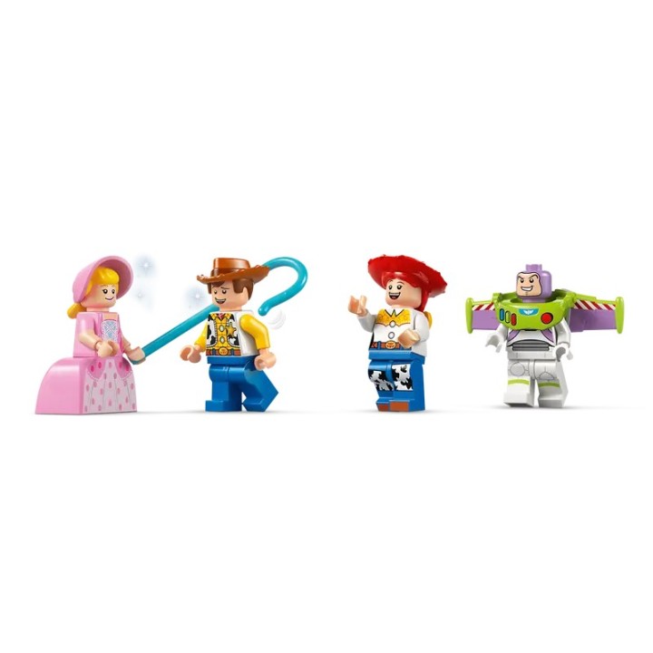 Toy Story: Treno e Auto RC celebrativi - Lego Disney 43264