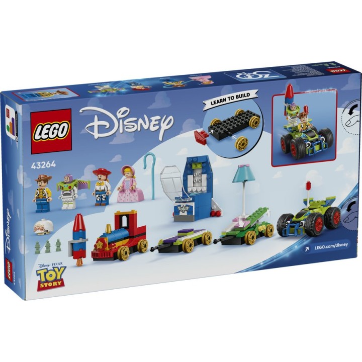 Toy Story: Treno e Auto RC celebrativi - Lego Disney 43264