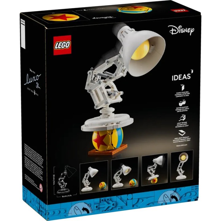 ǀ Disney Pixar Luxo Jr. - Lego Ideas 21357