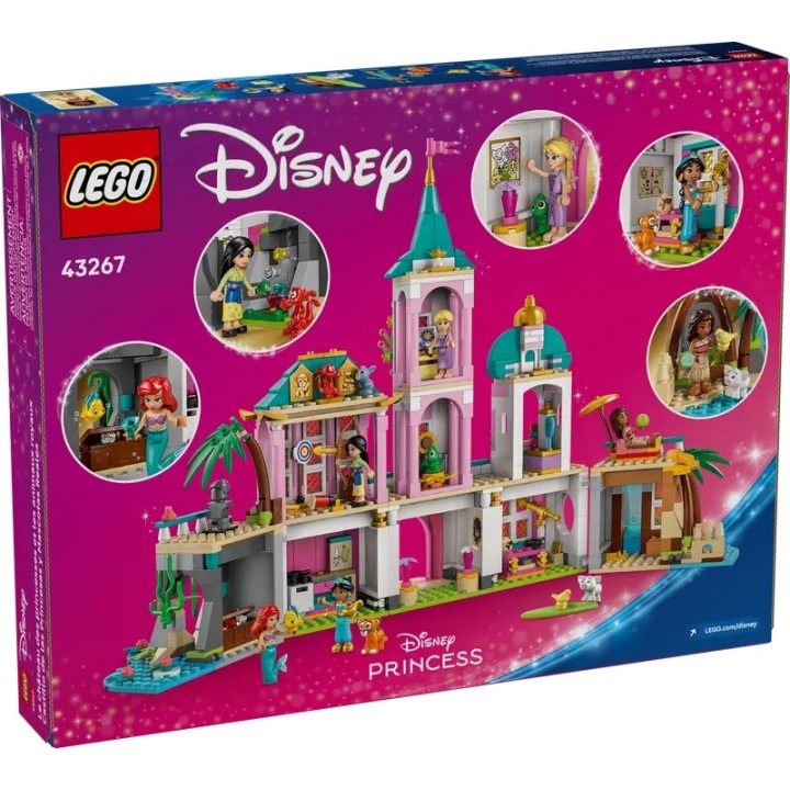 Castello della Principessa e animali reali - Lego Disney 43267