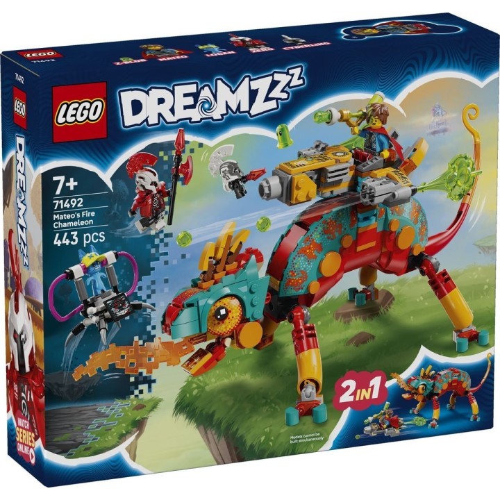 Il camaleonte di fuoco di Mateo - Lego Dreamzzz 71492