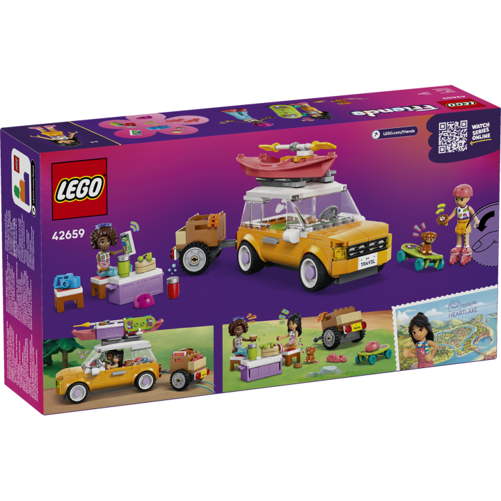 Viaggio in auto con il cucciolo - Lego Friends 42659