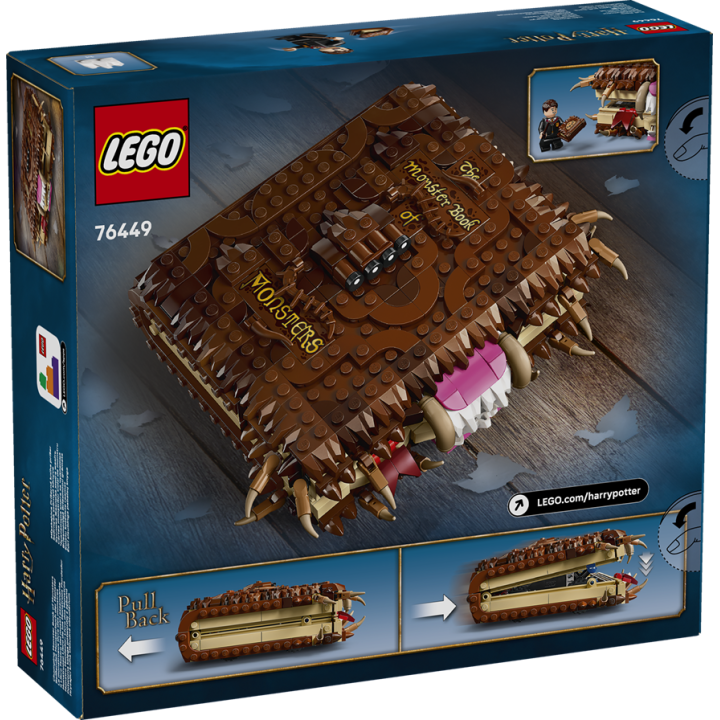 Il Libro Mostro dei mostri azzannante - Lego Harry Potter 76449