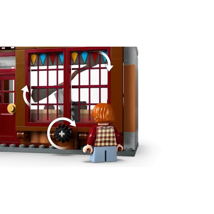 Accessori di Prima Qualità per il Quidditch e Gelateria - Lego Harry Potter 76452