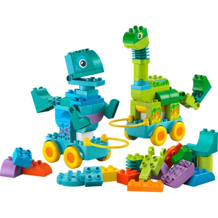 Dinosauri su ruote 3 in 1 - Lego Duplo 10451