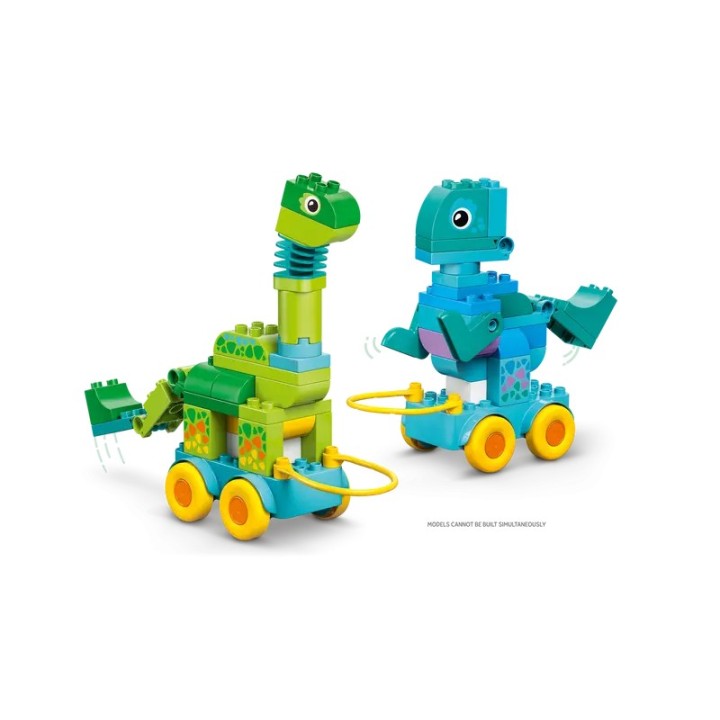 Dinosauri su ruote 3 in 1 - Lego Duplo 10451