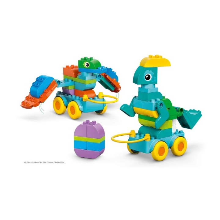 Dinosauri su ruote 3 in 1 - Lego Duplo 10451