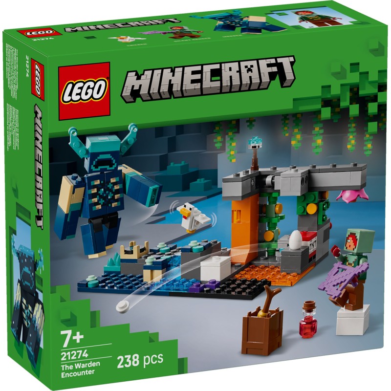 L’incontro con il Sorvegliante - Lego Minecraft 21274