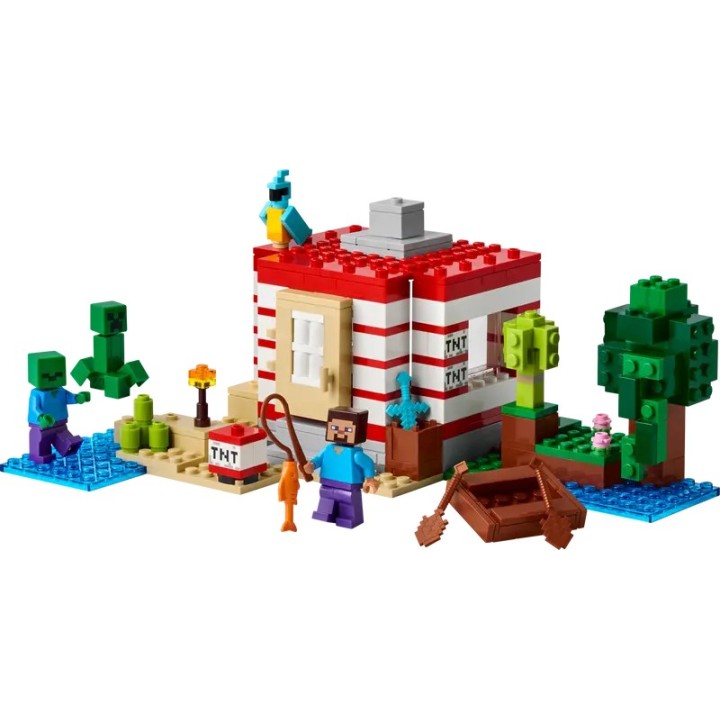 Casa nella giungla esplosiva - Lego Minecraft 21275