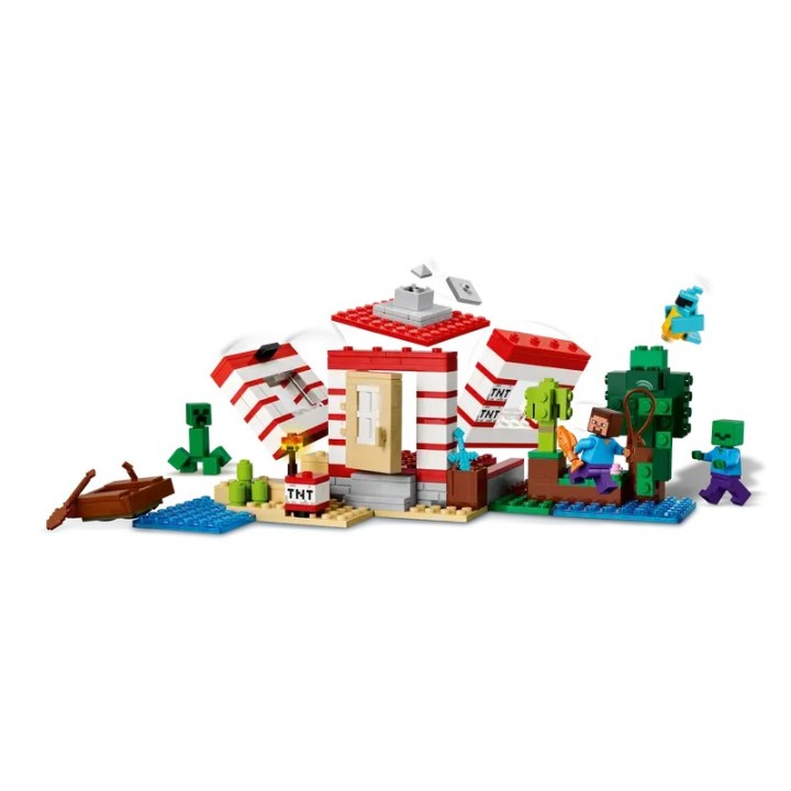 Casa nella giungla esplosiva - Lego Minecraft 21275
